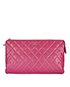 Chanel Quilted Clutch, front view